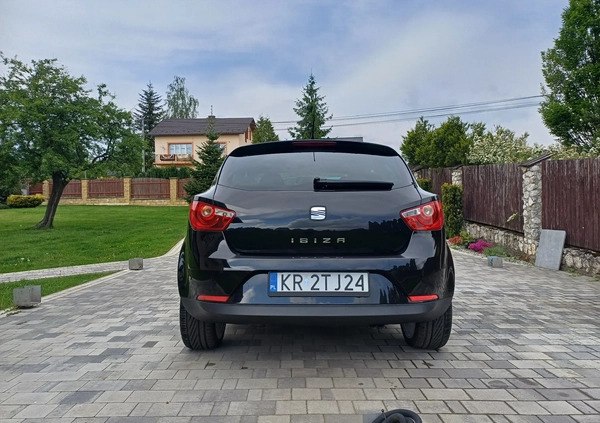 Seat Ibiza cena 17500 przebieg: 247000, rok produkcji 2008 z Dobczyce małe 232